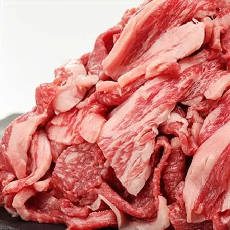 冷凍上州牛　モモカタバラ切落し　1kg_肉 上州牛 牛肉 うし ビーフ_【配送不可地域：離島】【1044933】
