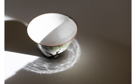 ぐい呑 三角型 「凛」 七宝 | ぐい呑み 食器 記念品 Kenichi Kondo 