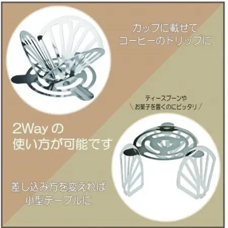 ステンレスコーヒードリッパー_雑貨・日用品  キッチン用品 _【1445077】