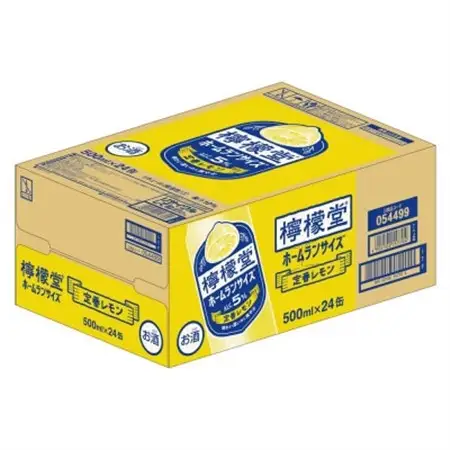 檸檬堂ホームランサイズ定番レモン　500ml缶×24本_酒・アルコール   _【1473463】