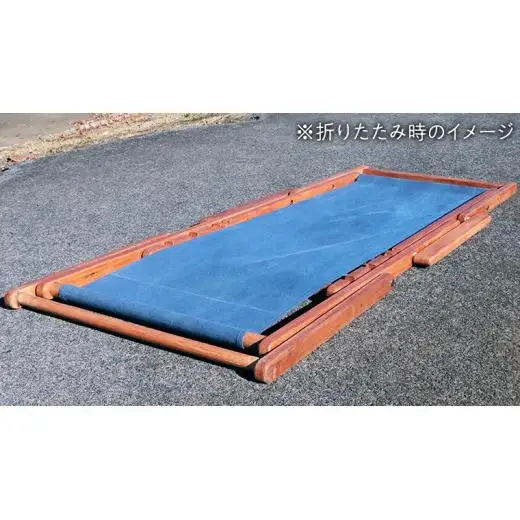 《 受注生産 》布製 デッキ チェア 1脚 【 手摺り付き 】