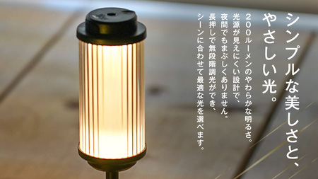 LEDランタン 38灯 38-kT ( MIYABI ) ブラック 1点
