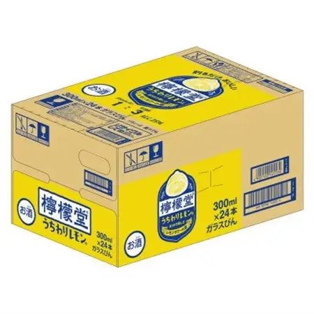 檸檬堂うちわりレモン　300mlビン×24本_酒・アルコール リキュール・洋酒  _【1473464】