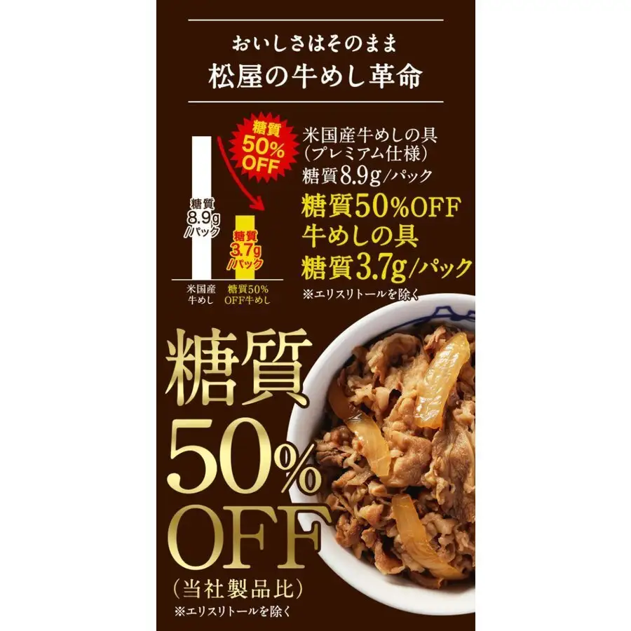 牛丼 松屋 糖質50%OFF牛めしの具 30袋 冷凍 セット 惣菜 レトルト 牛丼の具 手軽 ランチ お昼ごはん 夕飯 夜ごはん おかず 