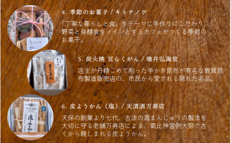 [082-a001] 敦賀のおいしいが詰まった「日々茶箱」