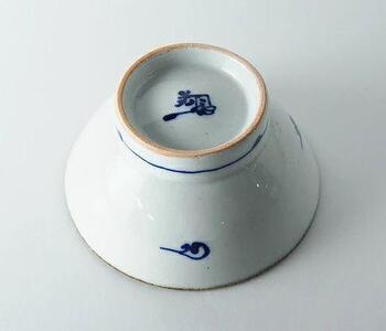 【波佐見焼】　手描きのクラワンカ茶碗　鶴 【西海陶器】１ １８１９５