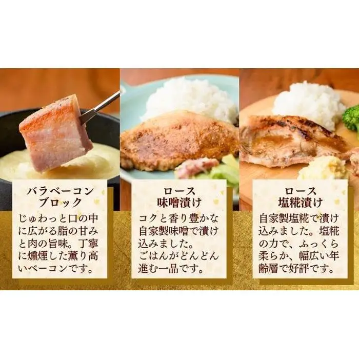 越後もちぶた（新潟県産 和豚もちぶた）ずくめS