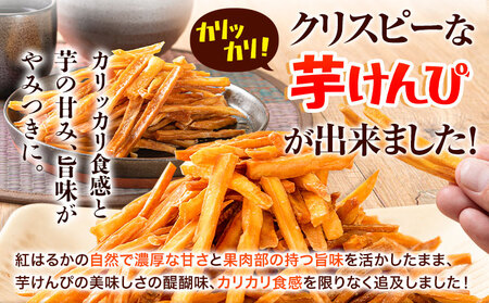 カリッカリ 紅はるかの芋けんぴ 500g (250g×2) 熊本県大津町産 無添加《30日以内に出荷予定(土日祝除く)》薩摩芋 さつまいも サツマイモ イモケンピ 保存料・着色料 不使用 メール便