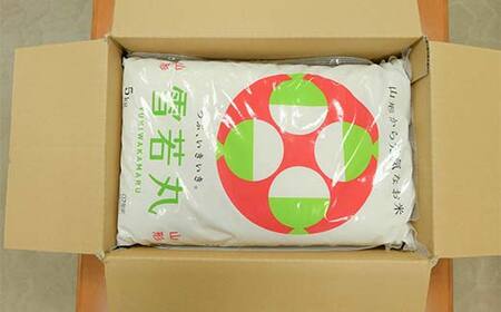 山形県産 雪若丸 10kg(5kg×2) F2Y-3919