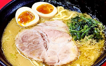 【横浜家系ラーメン】一二三家ラーメン2種セット 計8食 AHK0001