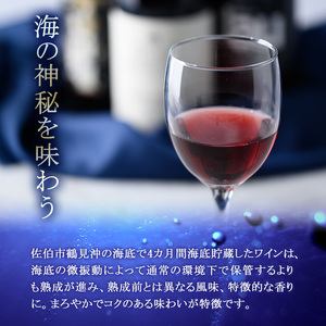 海底貯蔵ワイン 赤 MARIREINE マスカットベリーA sagittarius2022(720ml・1本)久住ワイナリー ワイン 赤ワイン 酒 パーティー マリレーヌ 海底酒 熟成 大分県 佐伯市【FP021】【フルタ酒店】