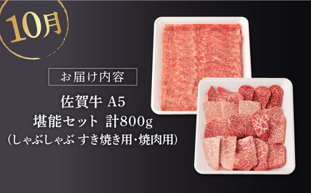 【定期便】 牛肉 佐賀牛 秋の定期便 NAB107 牛肉