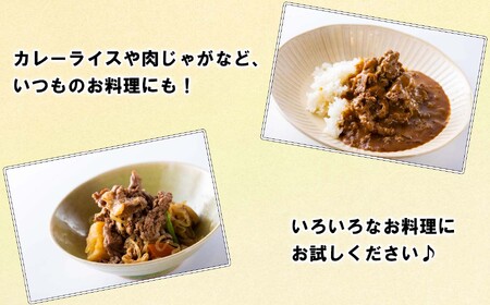 ＜ 定期便 3回 ＞ 北海道産 黒毛和牛 こぶ黒 赤身 切り落とし 計 2kg （全 6kg ） 3ヶ月ごとに届く 牛肉 ブランド 和牛 訳あり 不揃い 牛 ビーフ 
