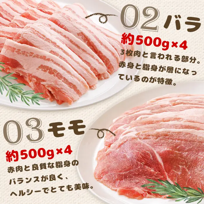 【★高評価レビュー獲得！】北海道中標津産 ミルキーポークたっぷりセット（計7.2kg） ロース 肩ロース ウデ  バラ モモ 豚肉 肉 お肉 ポーク お取り寄せ ふるさと納税 北海道 中標津町【1500402】