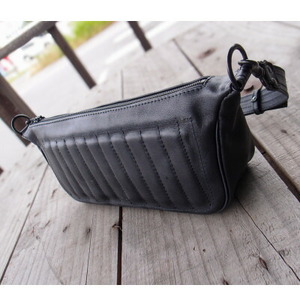Ciwau leathers 【BOAT BAG】ストーンブラック　　_装飾品・工芸品  鞄・バッグ かばん カバン_【1477437】