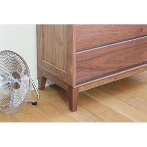 旭川家具 MUKU工房オリジナル ムク チェスト ウォールナット 【 国産 無垢 インテリア 木製 収納 ナチュラル キャビネット チェスト リビング ダイニング 北海道 】 _03230