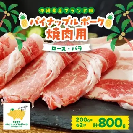 【毎月定期便】4ヵ月定期便!パイナップル ポーク 満腹セット全4回【配送不可地域：離島】【4009591】