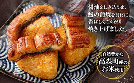 うなぎ乗せ 焼きおにぎり 10個 (110g×10)