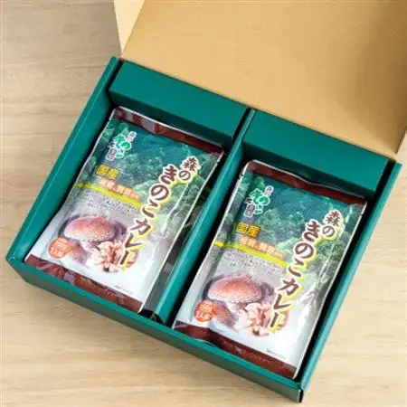 森のきのこカレー8食セット/国産椎茸(しいたけ)舞茸(まいたけ)入り【1407239】