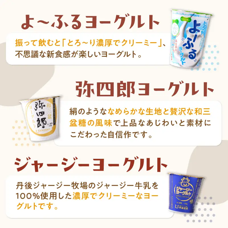 【定期便 月1回×３】牛乳やヨーグルトなど 平林乳業5種セット ヨーグルト牛乳