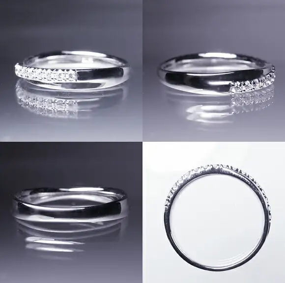 指輪 天然 ダイヤモンド 0.17ct SIクラス Lucienne リュシエンヌ【pt950】r-115（KRP）G95-1412