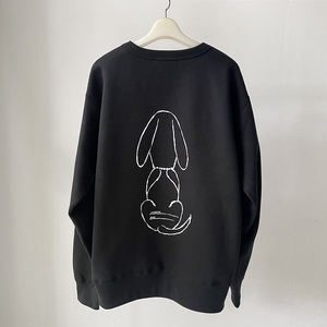 DOG SWEATSHIRT【LLサイズ／BLACK】 [h125]