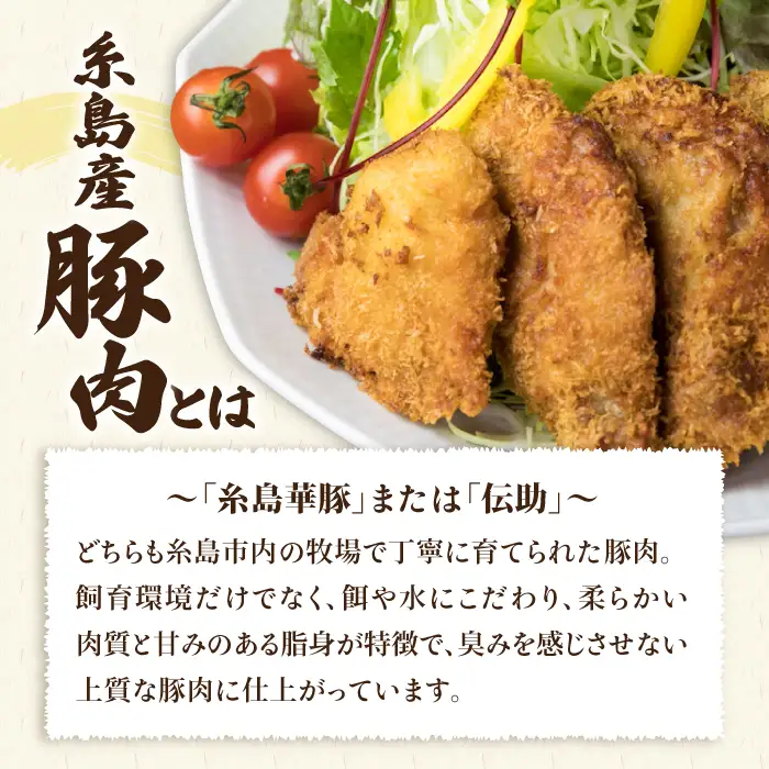 【全6回定期便】糸島 華味鳥 チキン カツ 糸島産豚肉 ヒレカツ セット (1回あたり38枚) 糸島市 /糸島ミートデリ工房 [ACA342]