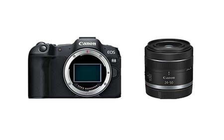 【Canon】 キヤノン ミラーレス カメラ EOS R8 RF24-50 IS STM レンズキット キャノン_0040C