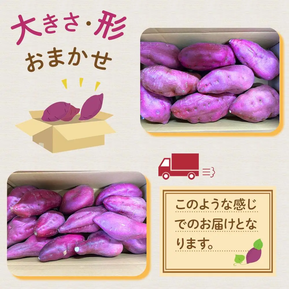 訳あり さつまいも なると金時 甘姫  (約5kg）新芋 7月下旬から順次発送