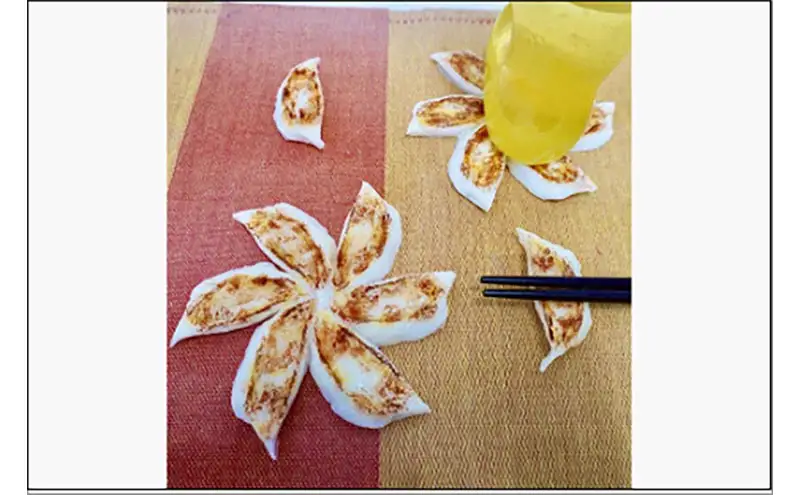 食品サンプル【博多餃子なコースター＆箸置き】各2個 | クラフト 民芸 人気 おすすめ 送料無料