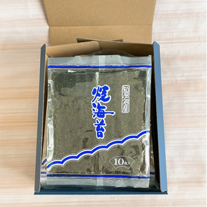 焼海苔 50枚(10枚×5袋)全形 [漁師直売焼き海苔] 焼きのり