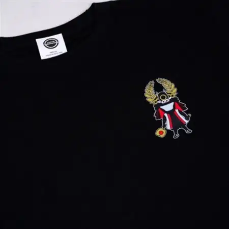 岡崎市 マンホールTシャツ 黒 Lサイズ【1473532】