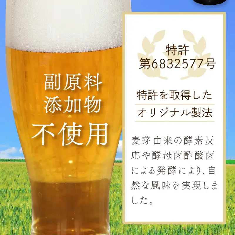 【6ヶ月定期便】【 ノンアルコールビール 】 オホーツクフリー 6本セット ( ノンアル 炭酸 飲料 炭酸飲料 麦芽 麦芽100％ )【999-0246】