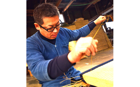 畳製作技能、日本一!加美町の畳職人が作る畳和雑貨/茣蓙・ランチョンマット(B市松)・畳コースター [佐々木畳工業 宮城県 加美町 44581405]ランチョンマット コースター い草 手作り 44581405