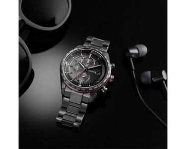 CITIZEN】 アテッサAT8185-62E シチズン 腕時計 メンズ ブラックチタン