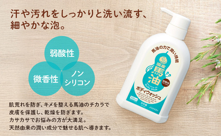 一光 馬油 ボディウォッシュ スキンケア 美容 コスメ 送料無料 石鹸 