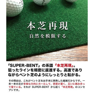 ゴルフ練習パターマット 高速180cm×5m TOURNAMENT-SB（トーナメントSB）と練習用具（距離感マスターカップ、まっすぐぱっと、トレーニングリング付き）＜高知市共通返礼品＞