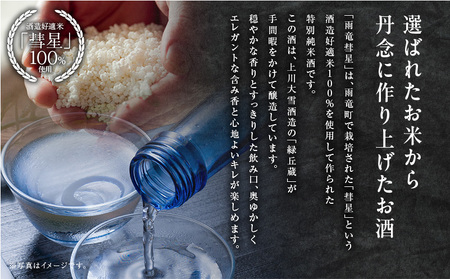 雨竜彗星 720ml × 2本 日本酒 酒造好適米 北海道雨竜町