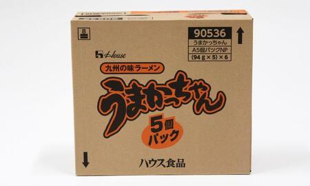 うまかっちゃん 30食（5袋入り×6パック）