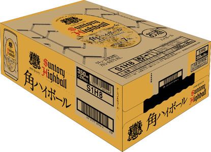 【2026年7月1日～　寄付額変更】サントリー 角ハイボール缶 350ml×24本【お酒 ウイスキー ハイボール 兵庫県 高砂市】
