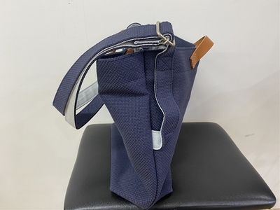 御影屋 松右衛門帆 コンビショルダー navy【ファッション バッグ 兵庫県 高砂市】