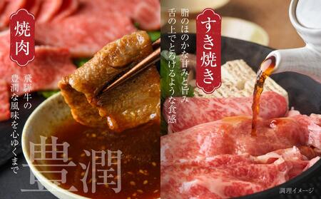 飛騨牛 カルビ(焼肉)・霜降りスライス 600g（150g×各２パック） 冷凍真空パック | 肉 牛肉 焼肉 すき焼き しゃぶしゃぶ 小分け 人気 おすすめ ギフト お取り寄せ【飛騨高山ミート MZ016】