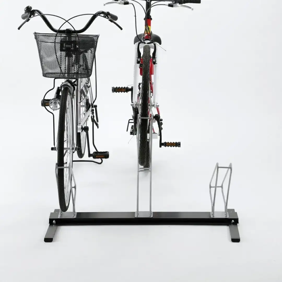 サイクルスタンド 3台用 自転車スタンド タイヤ幅5.8cmまで対応 燕三条製 【055S012】