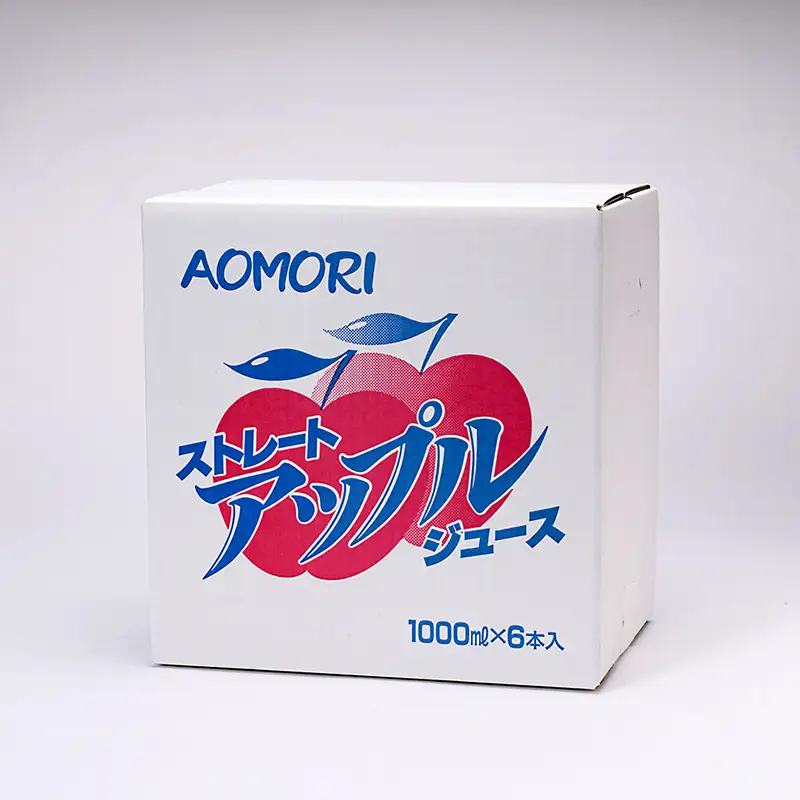 りんごジュース 1000ml×6本セット 【青森リンゴ加工】 F41-0094