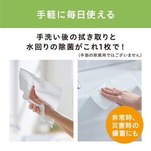 ペーパータオル【150組×3箱】濡れると９９％除菌ペーパータオル１５０枚　JPT-150　