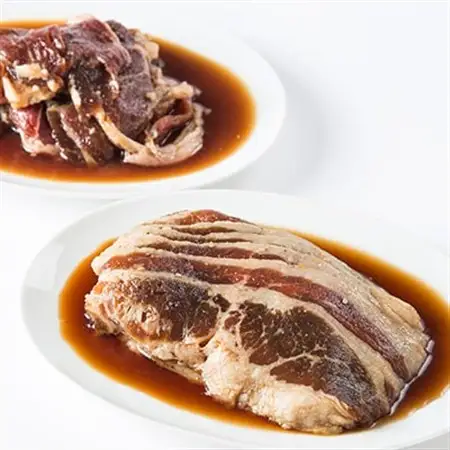 南大門の味付ラムジンギスカン旨タレ焼肉牛カルビセット_肉 羊肉・ラム肉（ジンギスカン）  ラム肉 ひつじ ヒツジ ラム ジンギスカン  肉 焼肉 牛肉 やきにく ヤキニク バーベキュー_【配送不可地域：離島】【1425312】