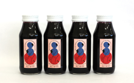 完熟ストレートブルーベリージュース & ミックスジュース 2種類 ８本 セット 180ml × 各4本 【岩手林業】フルーツジュース 果物 くだもの ブルーベリー りんご 林檎 リンゴ 果汁 飲料 ドリンク １００% 贈り物 ギフト プレゼント 国産 岩手県産 濃厚 栄養補給 濃厚 人気 オススメ おすすめ