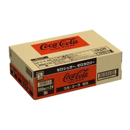 コカ・コーラゼロ　350ml缶×24本_飲料・ドリンク 炭酸飲料 ジュース _【1484175】
