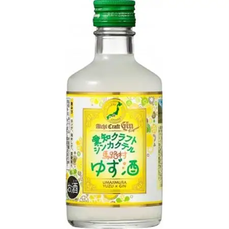 愛知クラフトジンキヨス・クラフトジンカクテル馬路村ゆず酒　3本セット_酒・アルコール   _【1328617】