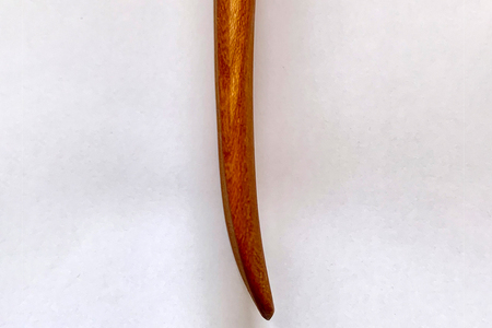 とんぼ工房手作り「靴べら」65cm／けやき (国産木材使用) [0336]